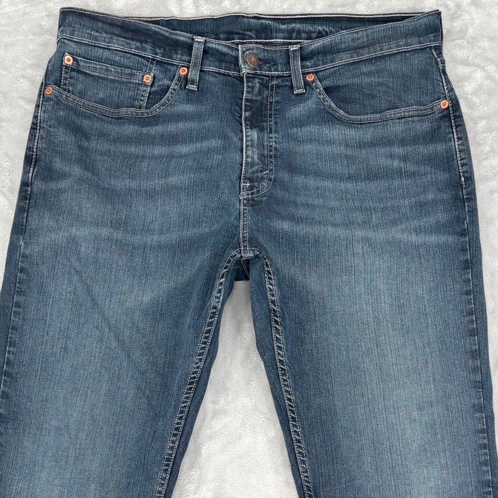 Levi's Jeans Men 34x30 (Fit 35x29.5) Blue 559 Relaxed Straight Dark Wash Classic